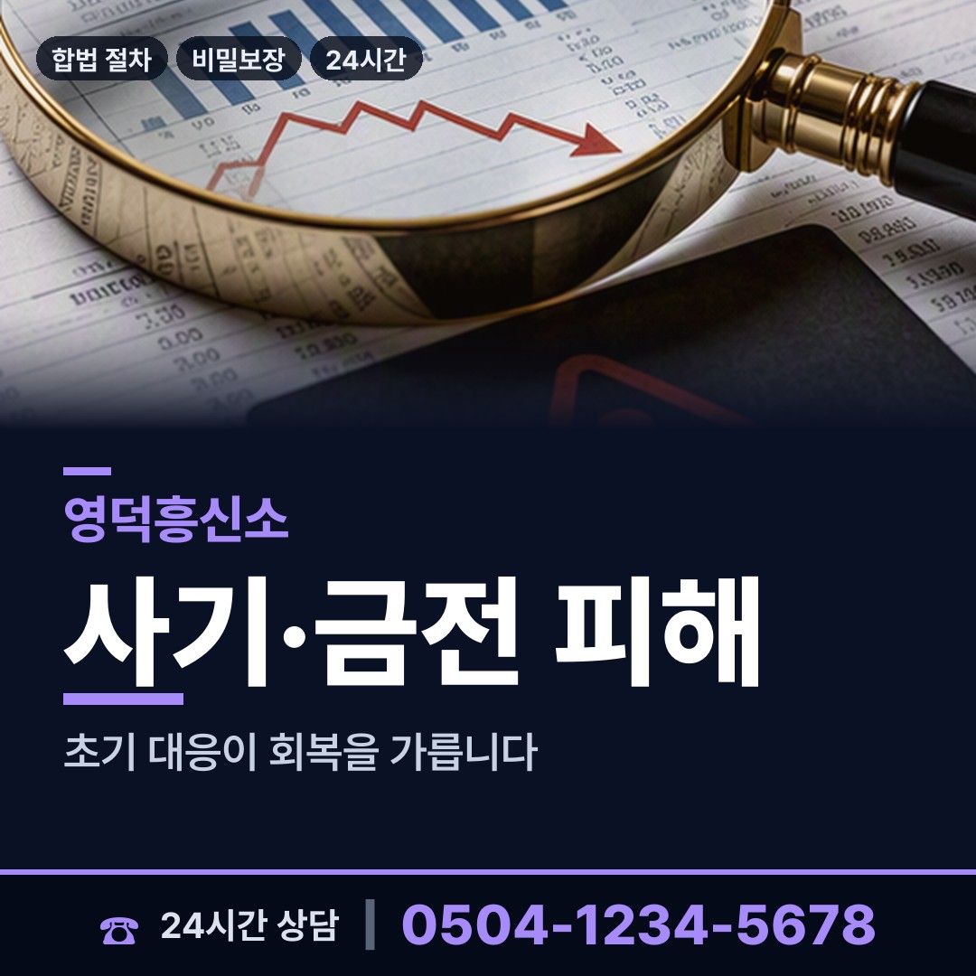 영덕 강구면 야간조사 상담 안내